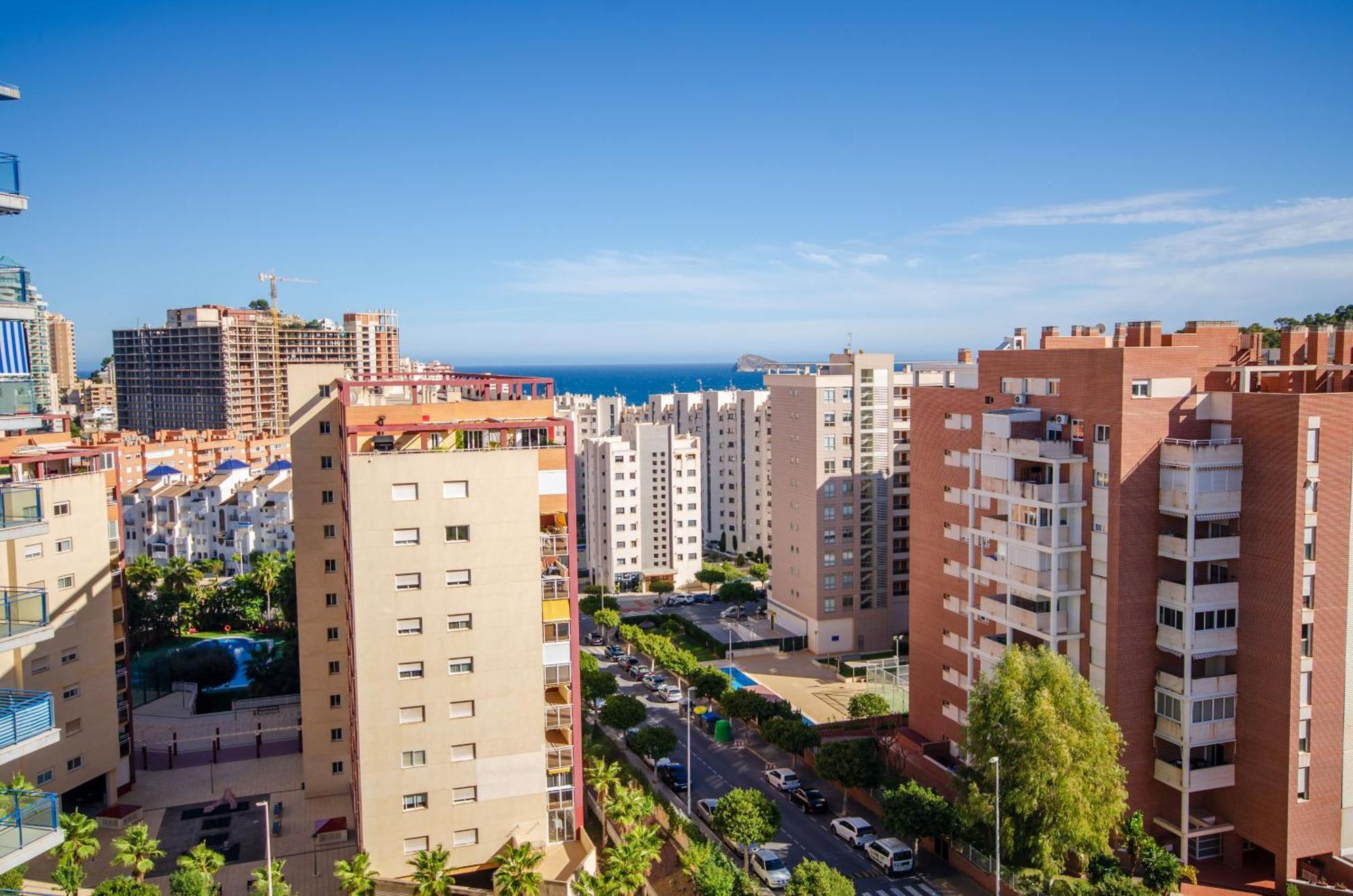 Cala Vent Mar Y Sol Poniente Beach Benidorm Exterior foto